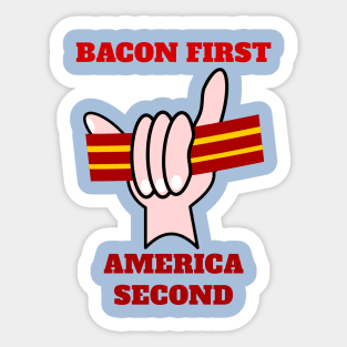 First Bacon Sticker